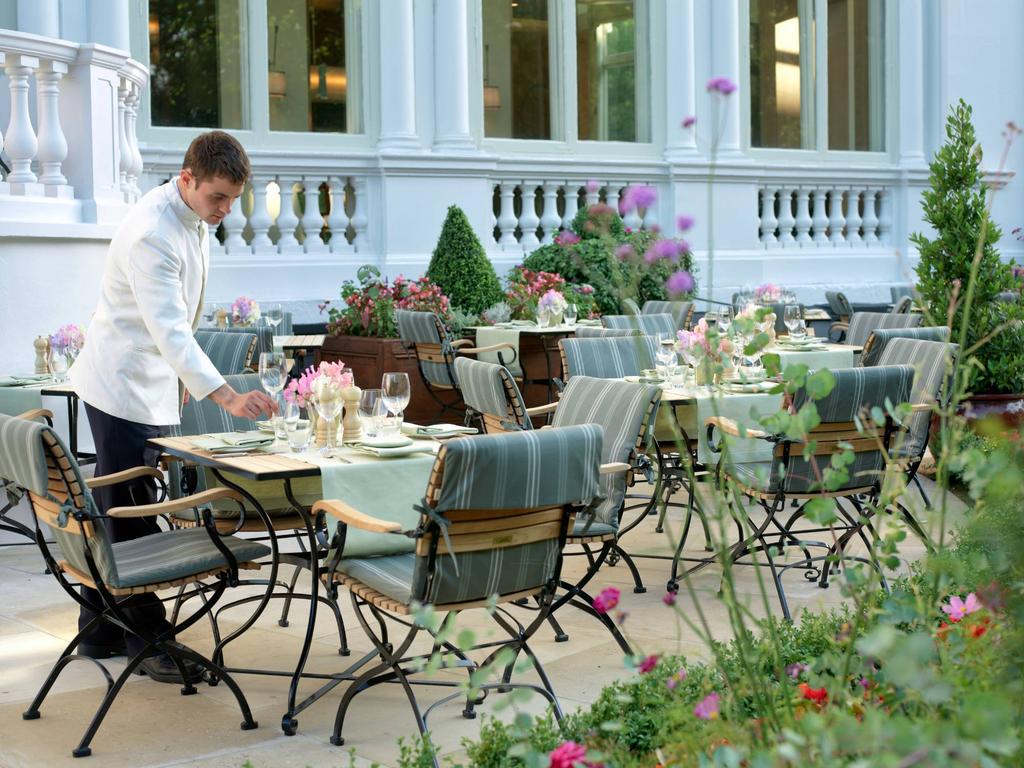 The hotel s Terrace Restaurant is a great piece of outdoor