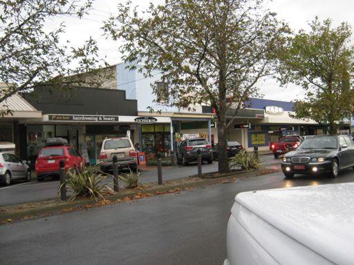 McCartin Street 2014 with trees and side angle parking. The McCartin name has been synonymous with Leongatha from the very beginning.