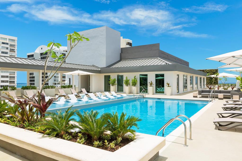 AC ROOFTOP POOL AC Hotel San Juan Condado has a Rooftop swimming pool,