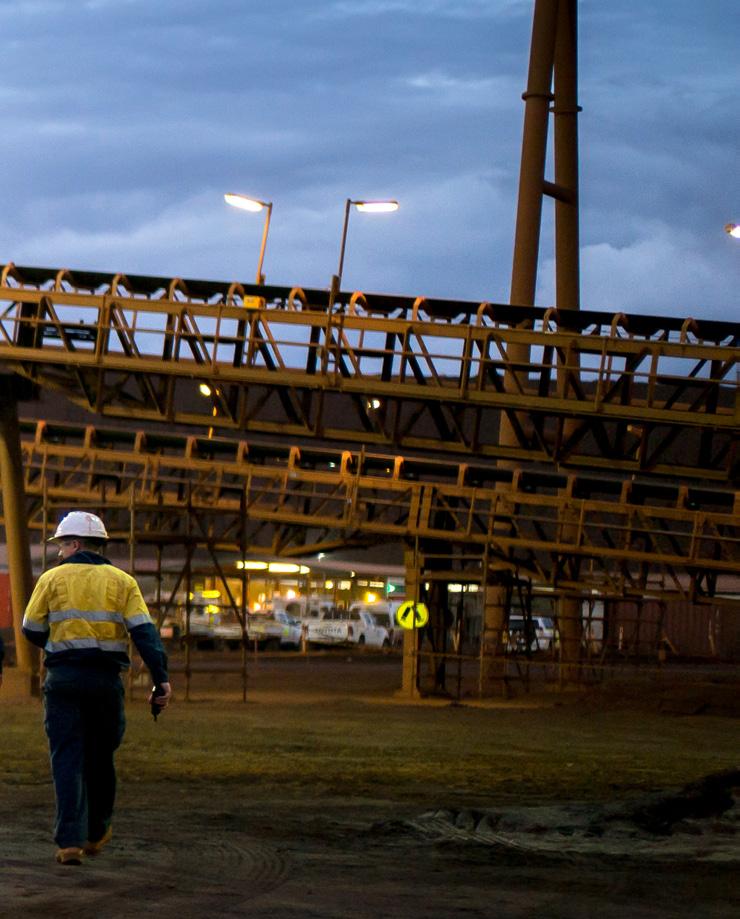 The operation of the Kings Valley Ore Processing Facility (OPF) through the June 2014 quarter lifted Fortescue s production capacity beyond 155 million tonnes per annum.