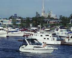 It s the Réal-Bouvier marina, one of the most beautiful marinas east of New York.