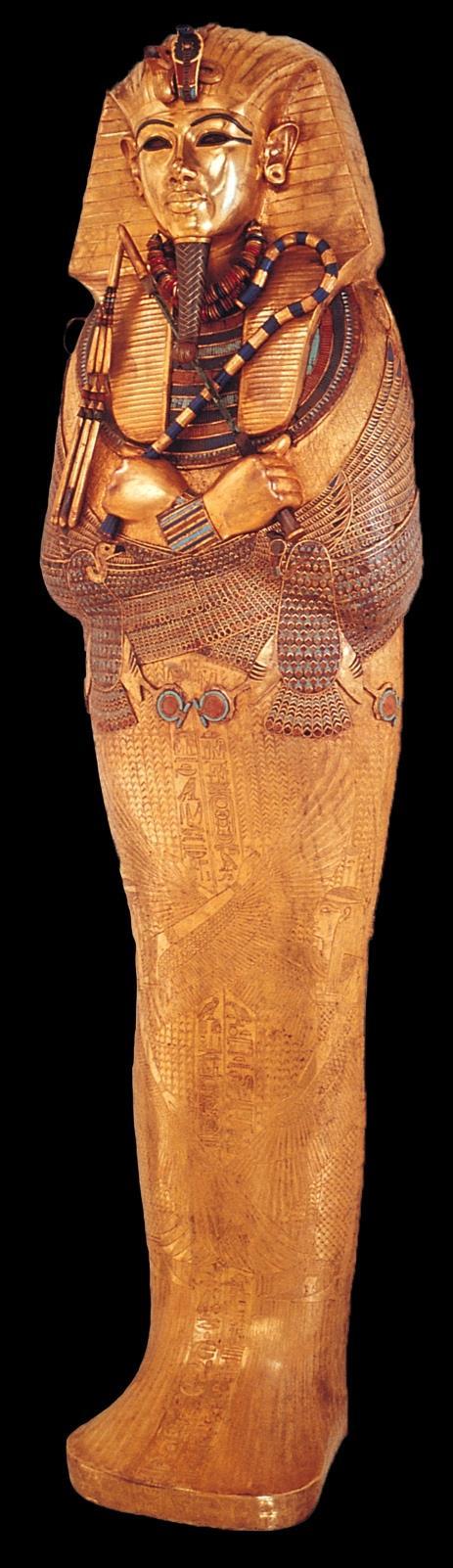 Post Amarna New Kingdom Tutankhamun as a harpooner.