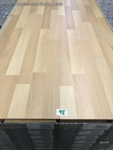 15 107,52 m² berry alloc laminate floor, color: beech 3 strips, thickness: 8mm, brand: berry