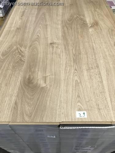 29 109.20 m² cavalier laminate floor, color: sahara beige, thickness: 7mm, brand: cavalier, click system, suitable for underfloor heating, per package: 1.