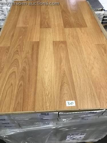 20 m² cavalier laminate floor, color: cherry, thickness: 7mm, brand: cavalier, click system, suitable for underfloor heating, per pack 1,82m², total