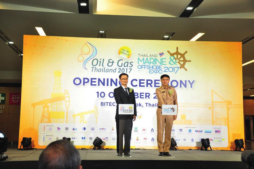 GENERAL INFORMATION Opening Hours: 10:30 am 05:00 pm Opening Ceremony: Dr.Supalak Parn-anurak, Director of Planning Division, Department of Mineral Fuels, Ministry of Energy Vadm.