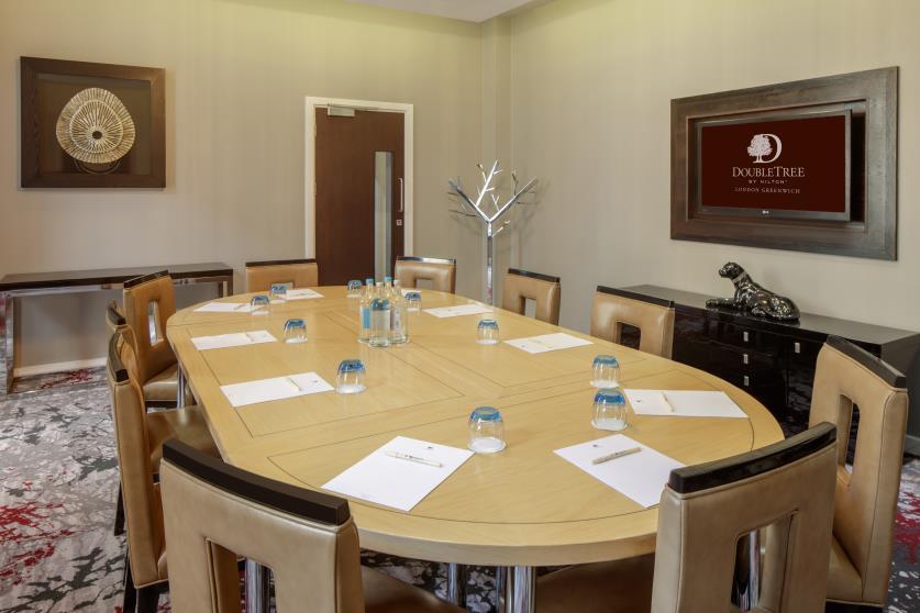 DoubleTree Meeting Rooms by Hilton [hotel name] Boardroom An event space ideal for small meetings &