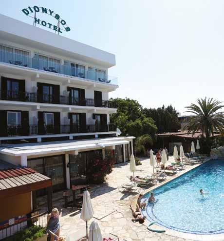 DIONYSOS PAPHOS Plus ANEMI HOTEL APARTMENTS PAPHOS Self-Catering & Villas City Breaks PAPHOS GARDENS HOTEL PAPHOS All Inclusive Option Self-Catering & Villas The Dionysos Hotel is just the place for