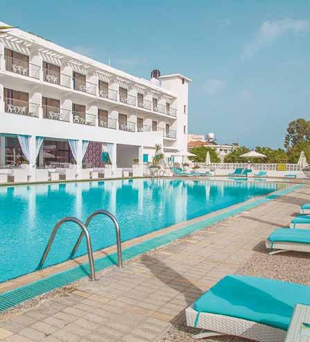 The hotel is situated close to Larnaca s town centre so guests are able to easily explore Larnaca, its vibrant restaurants, tavernas and bars as well as its historical and cultural attractions.