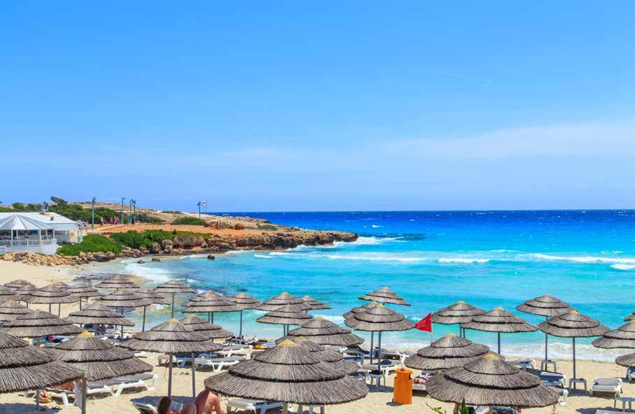 INTRODUCING AYIA NAPA What was once a small fishing harbour surrounded by a few houses has fast become a popular resort, particularly with families and young people.