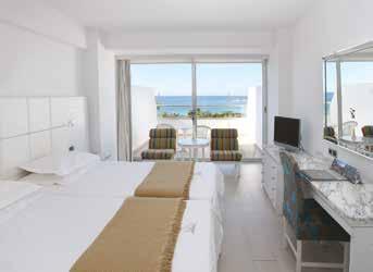 Standard Seaview Room GRECIAN SANDS HOTEL AYIA NAPA All Inclusive Option ASTERIAS BEACH HOTEL AYIA NAPA All Inclusive Sister hotel to the Grecian Bay and Grecian Park Hotels, the Grecian Sands is