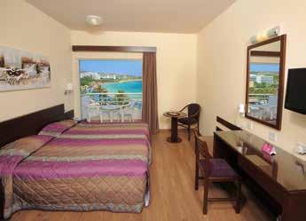 OKEANOS BEACH HOTEL AYIA NAPA All Inclusive Option NISSIANA HOTEL & BUNGALOWS AYIA NAPA All Inclusive Option This 3* hotel offers guests a warm Cypriot welcome and a location that is just a short