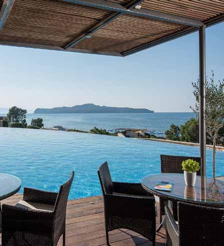 Nicolas Bay Resort in the town of Agios Nikolaos in Crete.
