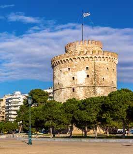 Thessaloniki (second largest City in Greece). Dinner and overnight.