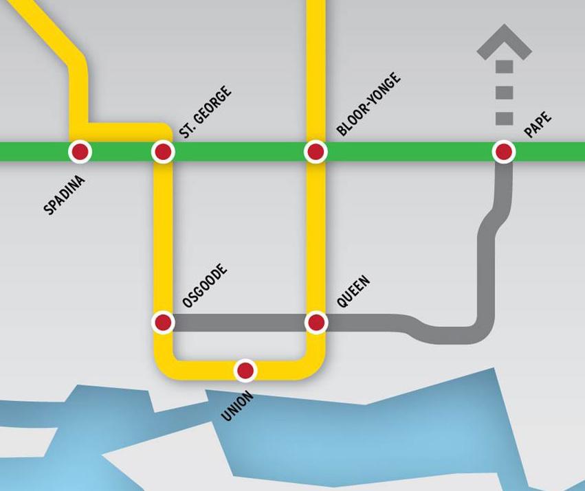 The Relief Line North and South The city is growing, and so is our rapid transit network.