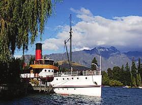 Queenstown Lake Wakatipu Cruise on TSS Earnslaw steamer Milford Sound