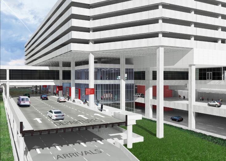 Tampa Airport: A legacy of Innovation and Convenience Master Plan Phase 2 Main Terminal Curb Expansion: New express lanes to meet 20 year curb demand and maintain a high level of service Convenient