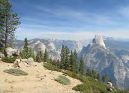 Optional Activities Yosemite National Park is famed for its giant, ancient sequoia trees, the iconic vista of towering The Bridalveil Fall and the granite cliffs of El Capitan and Half Dome.