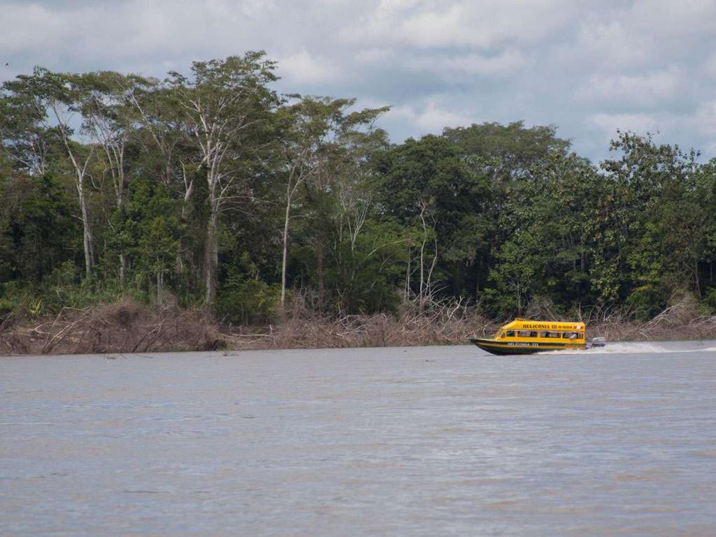 LOCATION Located on the left bank of the magnificent Amazon River in Yanamono Communal