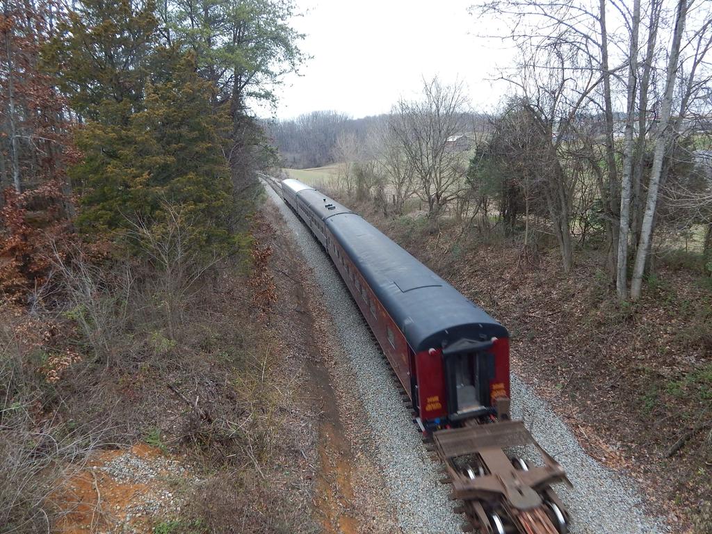 Whistle Stop February 2017 3 Spring Street Coach Yard Mechanical Report by Jim Magill GENERAL All the WVRHS&M cars are back in the Jonesborough Spring St. Coach Yard. We have a full house with all tracks full.