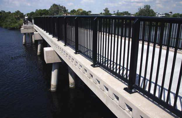 Sarasota County needed to coordinate with several permitting agencies because of the intercoastal environment.