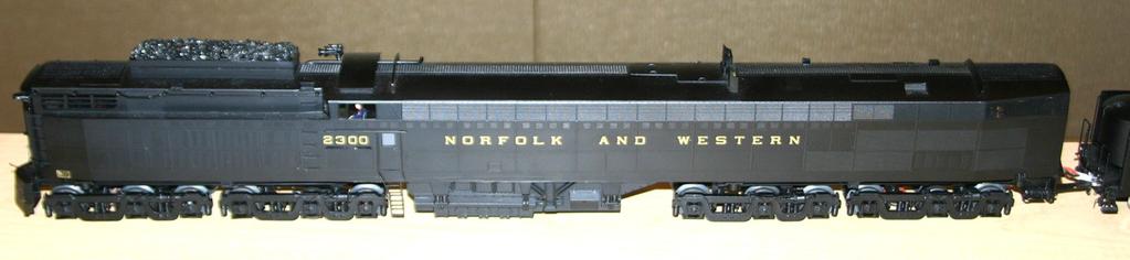 ITEMS SEEN AT THE OCTOBER 11 MEET This is Mark Boyd s O-gauge model of the Norfolk and Western Jawn