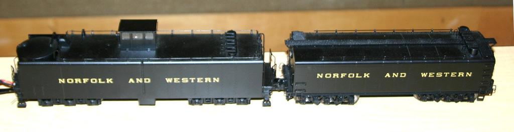 two tenders. This is brass, by Sunset 3rd Rail Models.