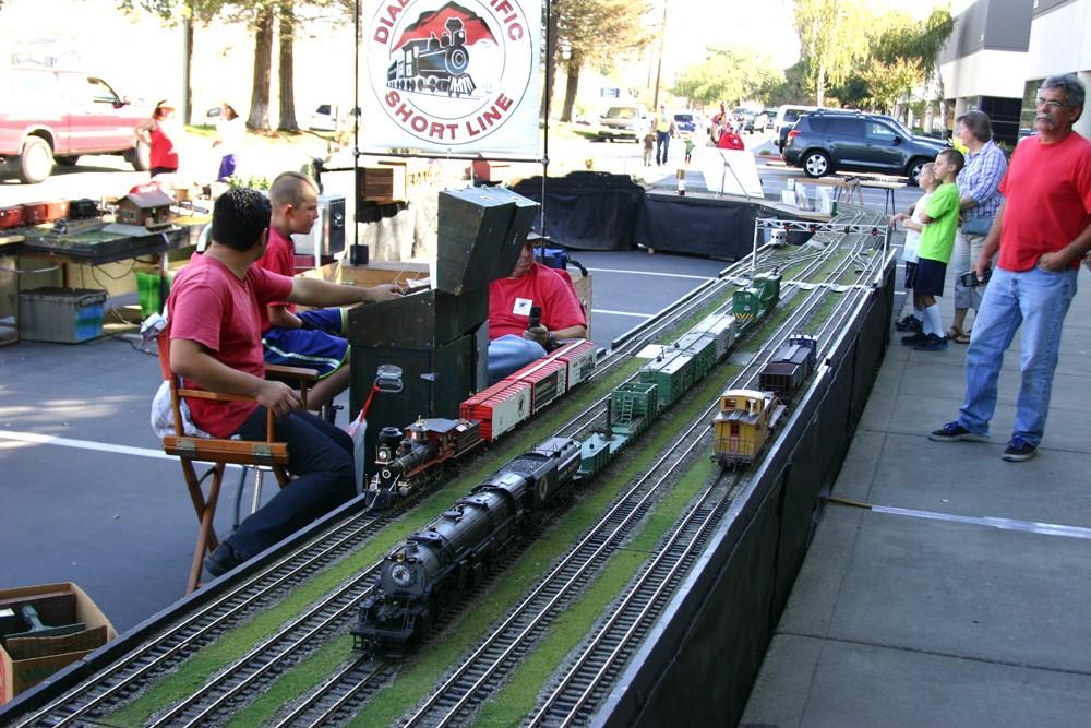 Concord, holds an Open House and train exhibition every year.