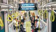 travel information and live electronic route maps Security More than 230 tunnel cameras on Sydney Metro Northwest alone Signalling and communications systems Control the trains,