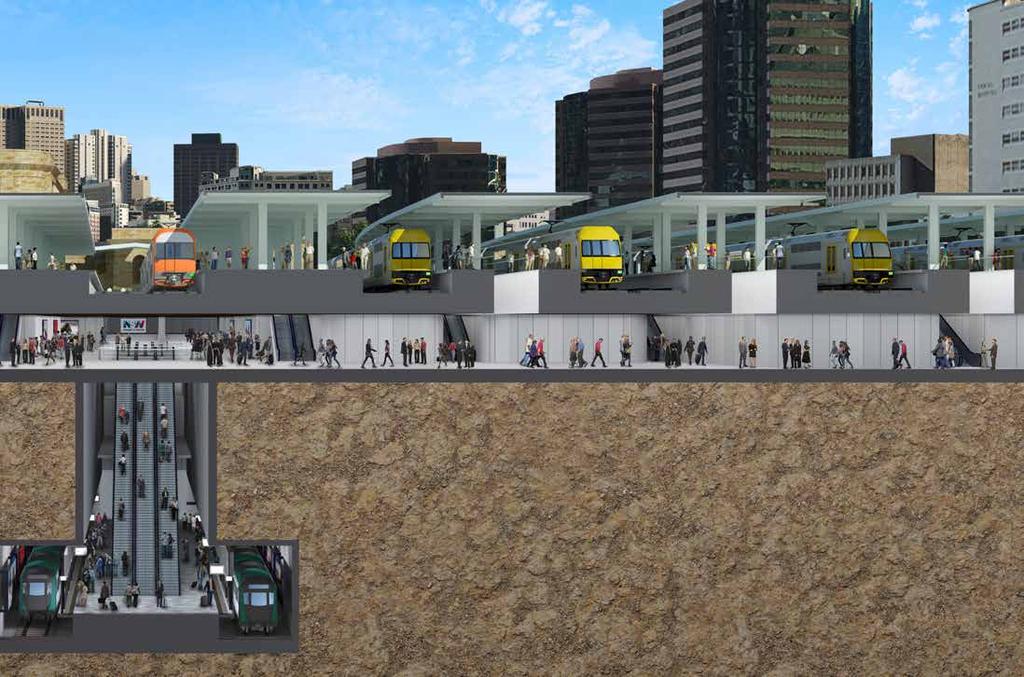 Increasing connectivity and accessibility, the world-class metro system will transform Sydney into a place that is more liveable, connected and productive.
