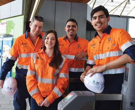 of workers. Sydney Metro expects more than 500 entry-level employees to undertake training through the centres over five years.
