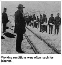 Those Who Built It Very dangerous work many died The real heroes of the railroad, however, were the 20,000 men who labored to build it with their bare hands.