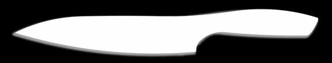The side of the blade is useful for flattening fillets and for scooping up chopped herbs, etc. 1 4 2 3 5 4. Soft and hard food can be cut with the middle part of the blade.