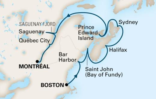 -Day & NE Discovery Montreal to New York Oct : Quebec, TC :-: