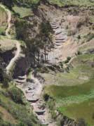 84 Km of erosion control structures (stone masonry and