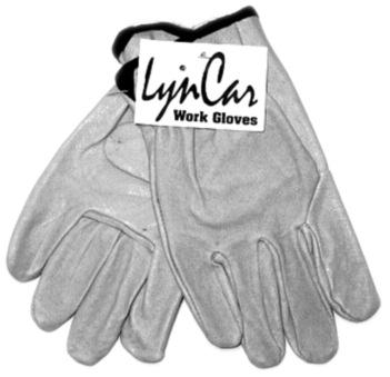 leather palm with 100% cotton back - Reinforced finger tips and knuckle strap - 2-1/2 safety