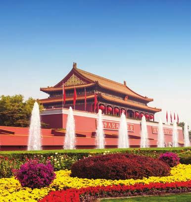 Enter the Forbidden City, the former imperial palace and be awed by its numerous temples and halls.