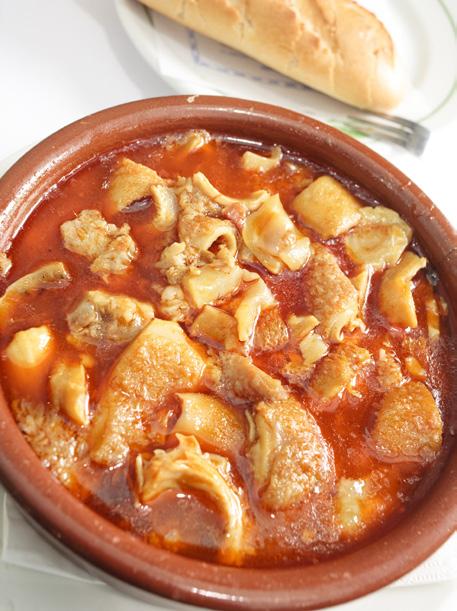 Make a point of trying cocido, a traditional dish consisting of soup, followed by chickpeas and vegetables, and finally an assortment of meats.