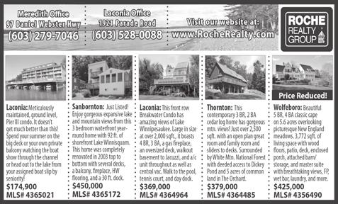 Classifieds B4 Thursday, July 3, 2014 Real Estate MEREDITH NEWS/THE RECORD ENTERPRISE/WINNISQUAM ECHO FOR SALE BY SEALED BID NOW ACCEPTING BIDS!