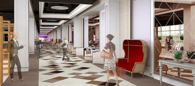 passengers 80 hotel rooms in airside area Dining area and entertainment The ultimate Parisian dining