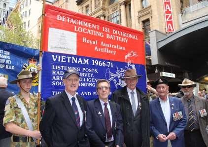 au ) Melbourne (Provided by John Dellaca with photos by Annette Bayford) John reports We wound up with 7 locators from 131 Vietnam on a really miserable wet day In