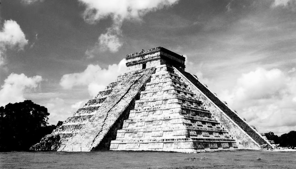 This pyramid has 365 steps. One step was built for each day of the solar year.