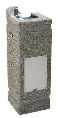 00 6620 OPTION: Square step, 10 high for 3121 and 3150 series fountains 730.00 115 3150 Hi-lo, square, concrete w/exposed aggregate and low-profile adjustable arm 4940.