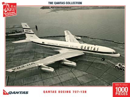 The Qantas Collection Boeing 707-138 1000pc