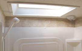 .. This skylight over the tub / shower area is now available on all