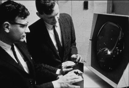 Spacewar. Првата компјутерска игра во светот била направена во 1961 год.