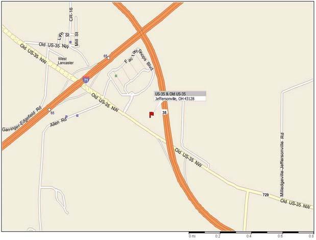 US 35 & Old US 35 at I-71 The Robert Weiler Company has been retained as the exclusive agents for the sale of the 19.12+/- acres ( the property ) located in Jeffersonville, Ohio.