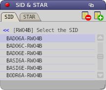 Sid & Star - 10 Sid & Star To access the SIDs & STARs from the map, right-click on the icon of the selected airport.