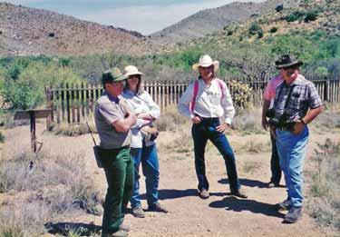 April 20-24, 1997 Fourth Mapping Week Apache Pass Alternate, Arizona Larry Ludwig, NPS Ranger at Ft.