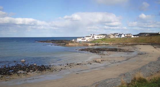Now follow the path around to Curran Strand, or East Strand as it is known locally.